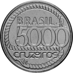 5000 Cruzeiros Tiradentes