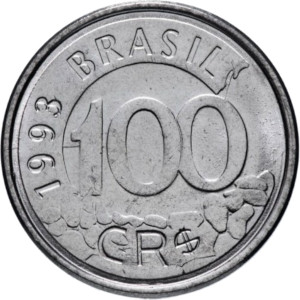 100 Cruzeiros Reais